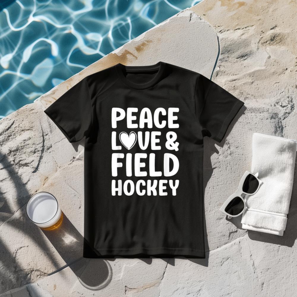 Field Hockey I Love Field Hockey T-Shirt