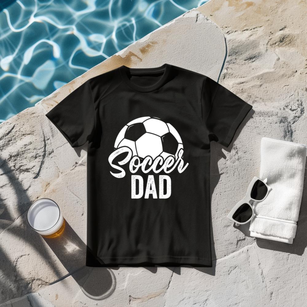 Soccer Dad Soccer Football Player Long Sleeve T-Shirt