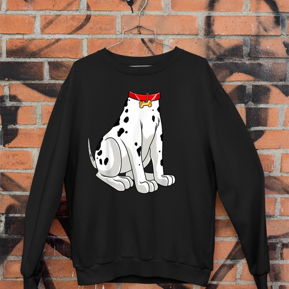 Dalmatian Costume Halloween Dog Print Men Women Kids Sweatshirt