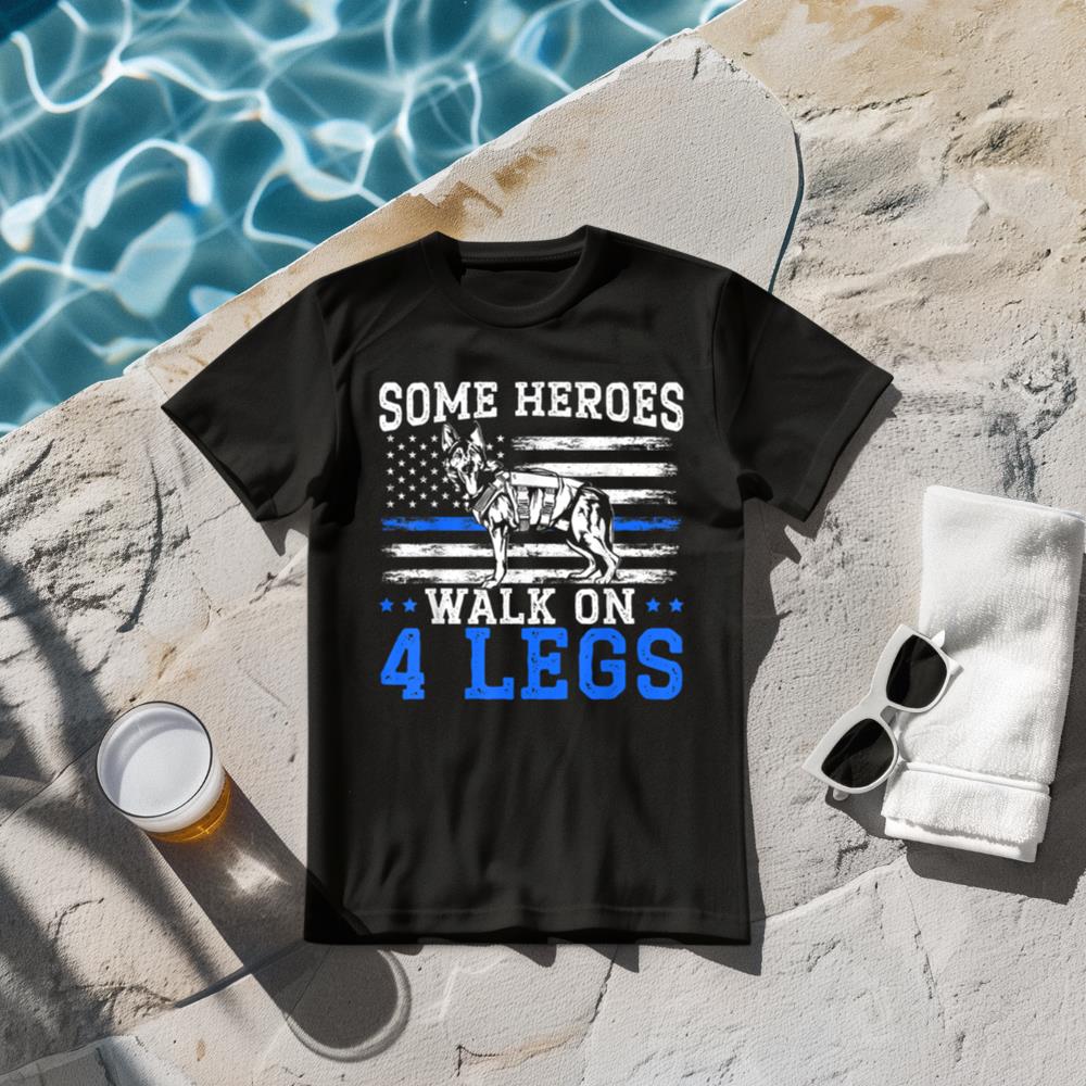 K9 Handler Police Dog Law Enforcement Police K9 Unit T-Shirt