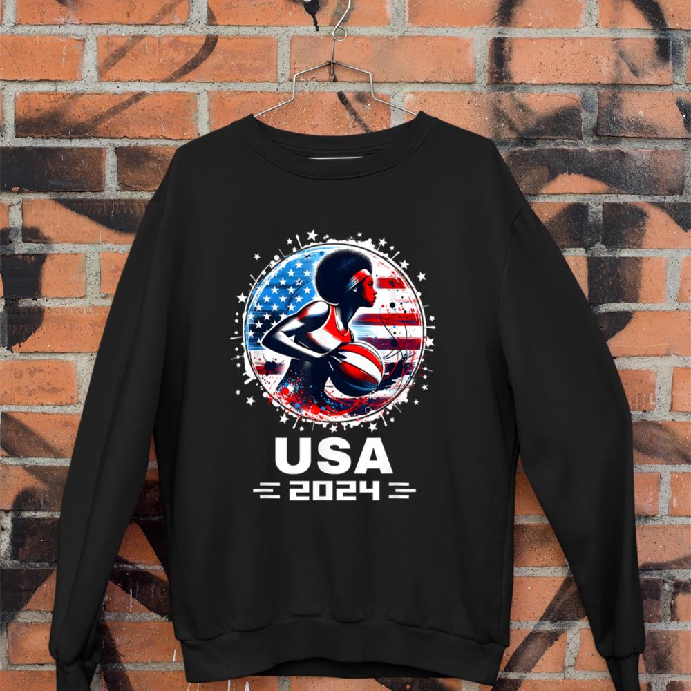 Women Basketball Team 2024 Basketball 2024 USA Team 2024 Sweatshirt