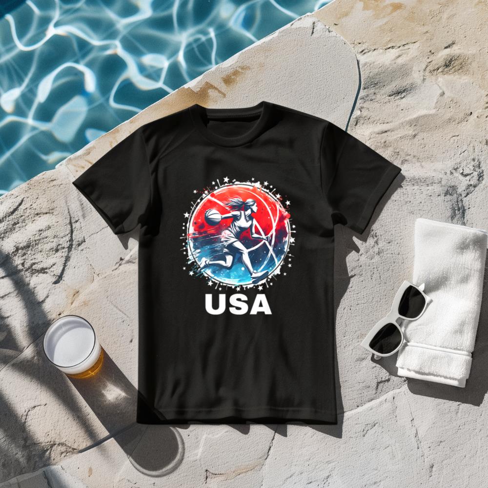 Womens Basketball Team Basketball Apparel USA Team T-Shirt