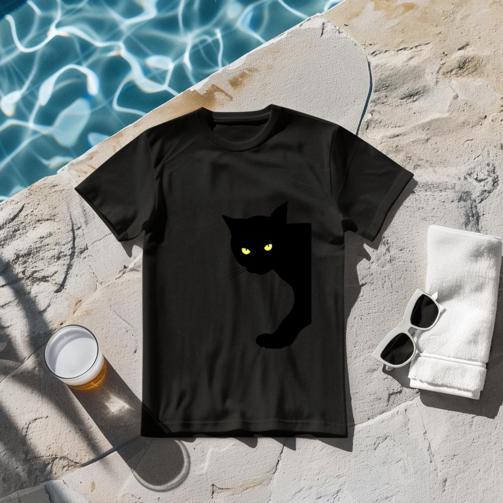 Black Cat Long Sleeve T-Shirt