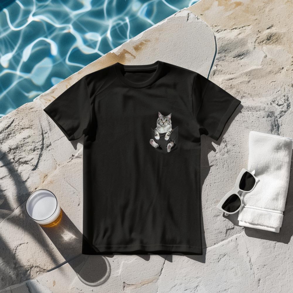Cat Lovers Gifts Maine Coon in Bag T-Shirt