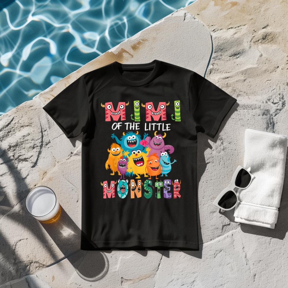 Mimi Of The Little Monster Kids 1St Birthday Party T-Shirt