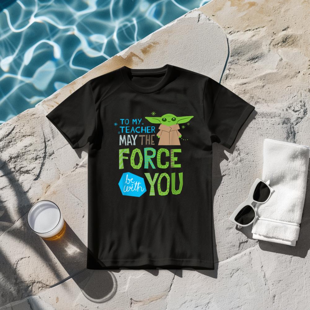 Star Wars The Mandalorian Grogu May The Force Be with You T-Shirt