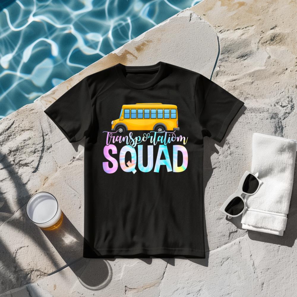 Transportation Squad Gifts - Men Women School Bus Driver T-Shirt