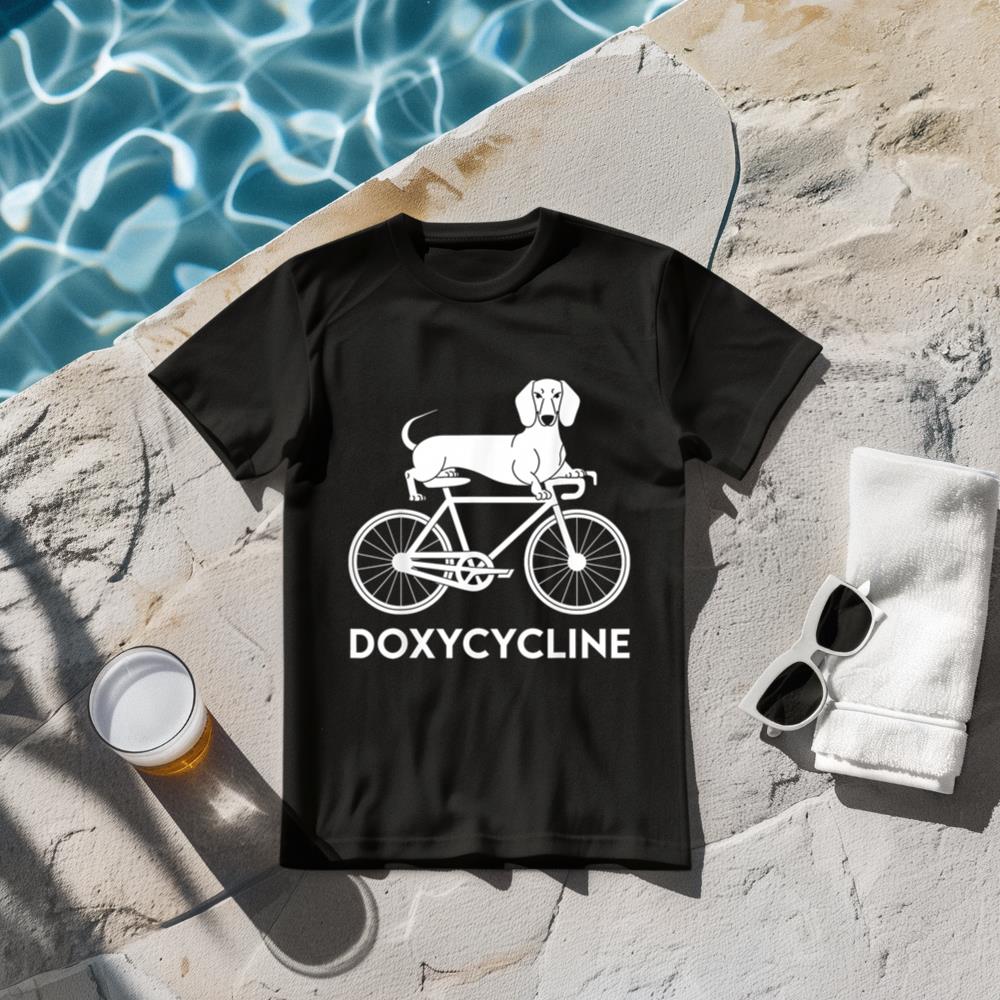 Doxycycline Pharmacy Pun Funny Veterinary Pharmacists Dog T-Shirt