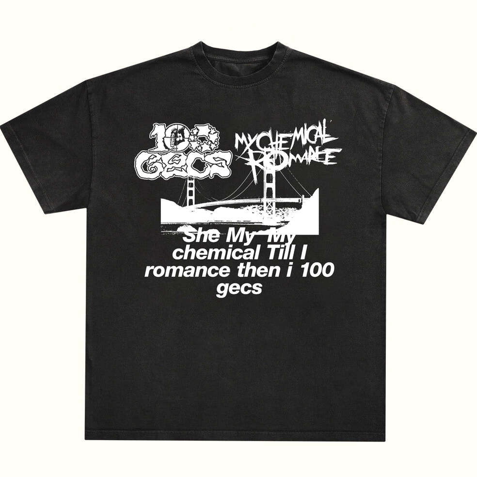 100 Gecs Merch Chemical Gecs T-Shirt Gift Ideas For Husband Birthday Gifts For Fans