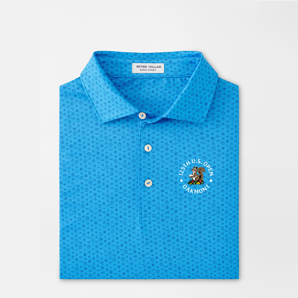 125th US Open Long Polo Shirt 2025 125th US Open Merch Best Father's Day Golf Gifts