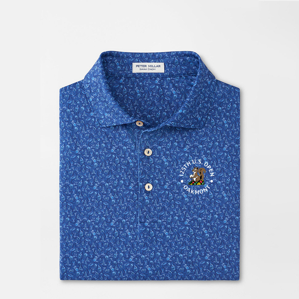 125th US Open Long Polo Shirt 2025 125th US Open Merch Father's Day Golf Gift Ideas