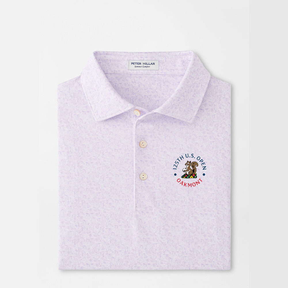 125th US Open Long Polo Shirt 2025 125th US Open Merch Golf Related Gifts For Dad