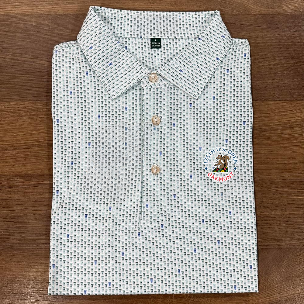 125th US Open Polo Shirt 2025 125th US Open Merch Golf Clothing Father In Law Gifts Dad's Day