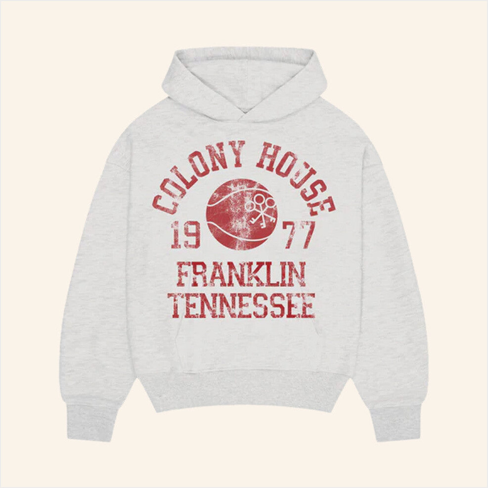1977 Franklin Tennessee Hoodie Colony House Music Merch Music Lovers Gifts For BFF