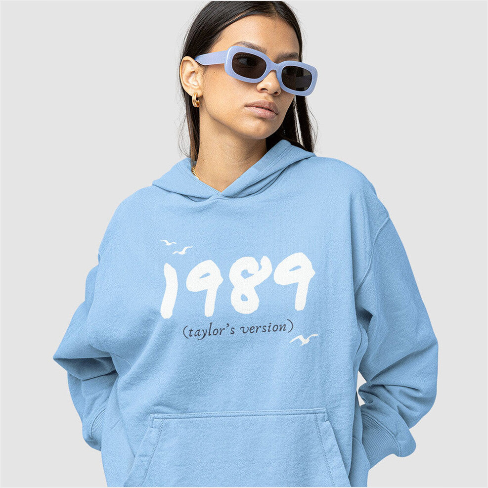 1989 Blue Hoodie Taylor's Version Hoodie Gifts For Swifties Birthday Gift Ideas