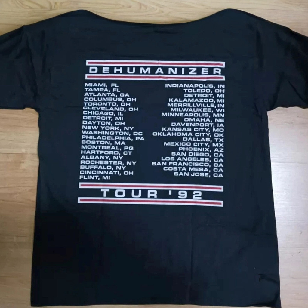 1992 Black Sabbath Dehumanizer Tour T-Shirt Black Sabbath Merch Band Fans Gifts