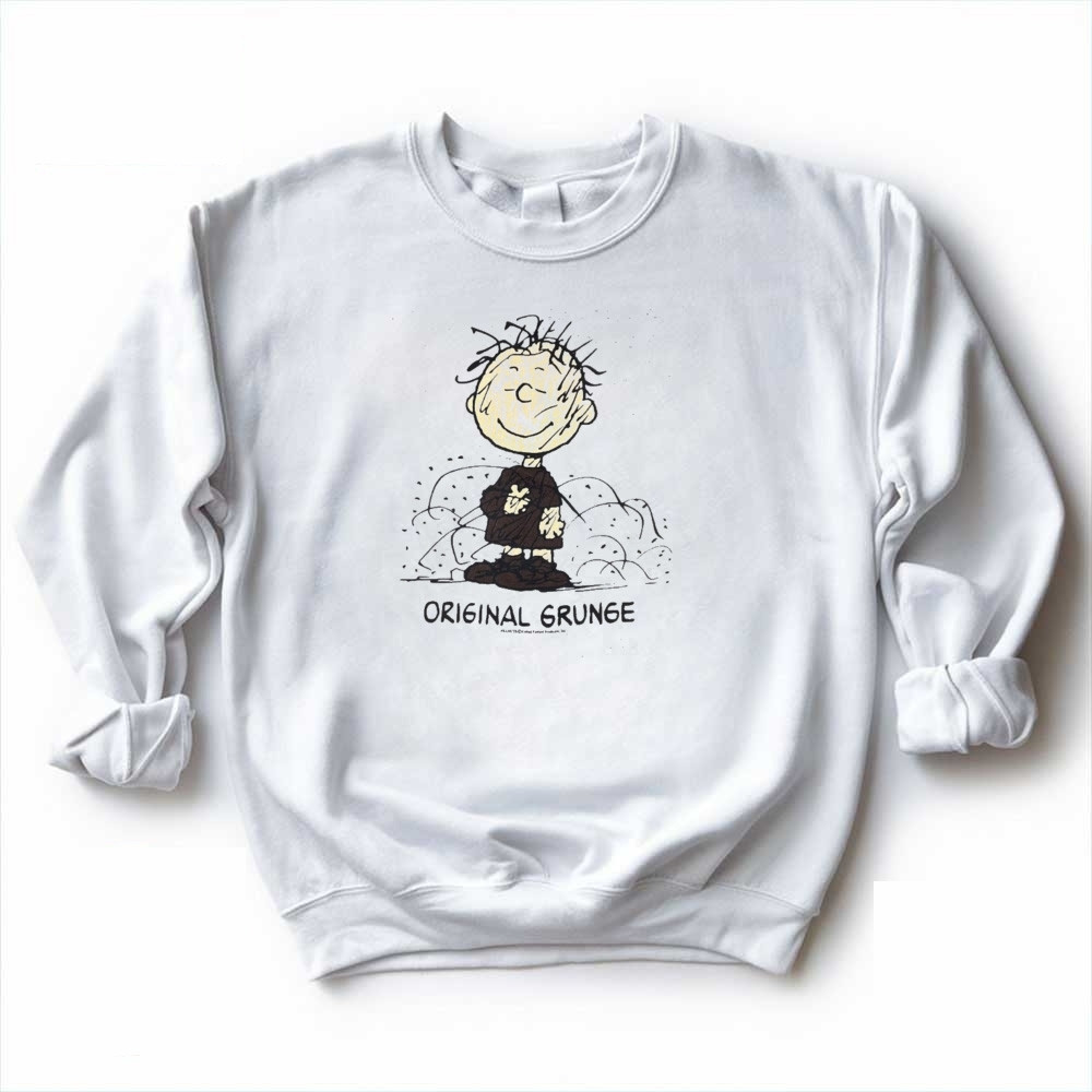 1994 Peanuts Pig Pen Original Grunge Charlie Brown Sweatshirt Funny Gifts For Friends