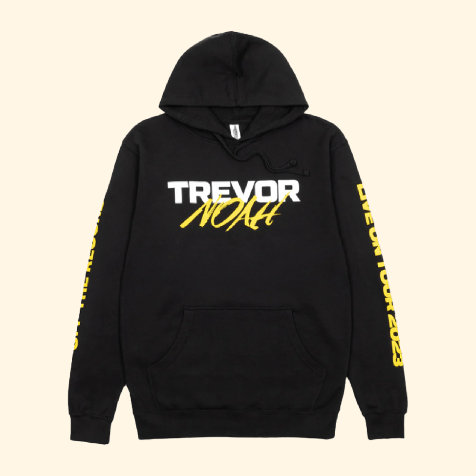 2023 Tour Black Yellow Hoodie Trevor Noah Merch Sentimental Father's Day Birthday Gifts