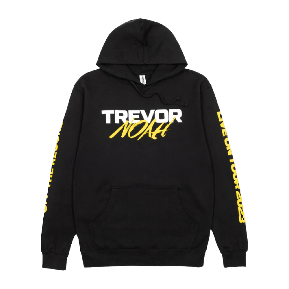 2023 Tour Black Yellow Hoodie Trevor Noah Merch Sentimental Father's Day Gifts
