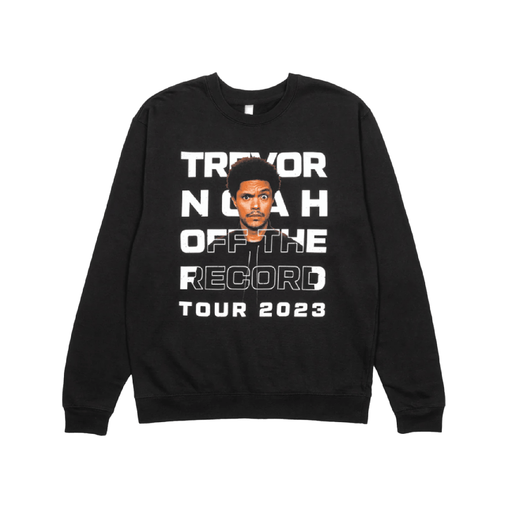 2023 Tour Off The Record Sweatshirt Trevor Noah Merch Useful Gifts For Dad
