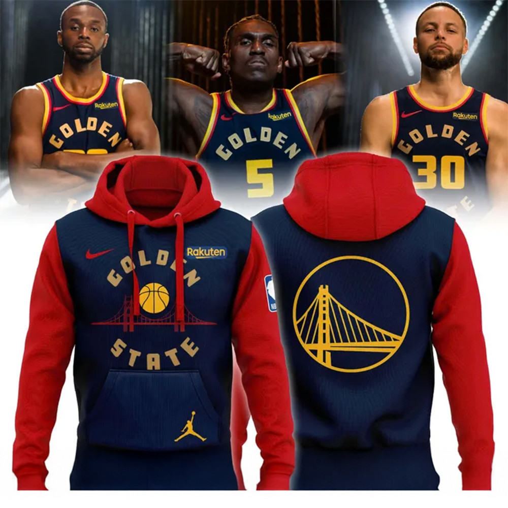 2024 25 Golden State Warriors Nike City Hoodie Best Gifts For Basketball Fans