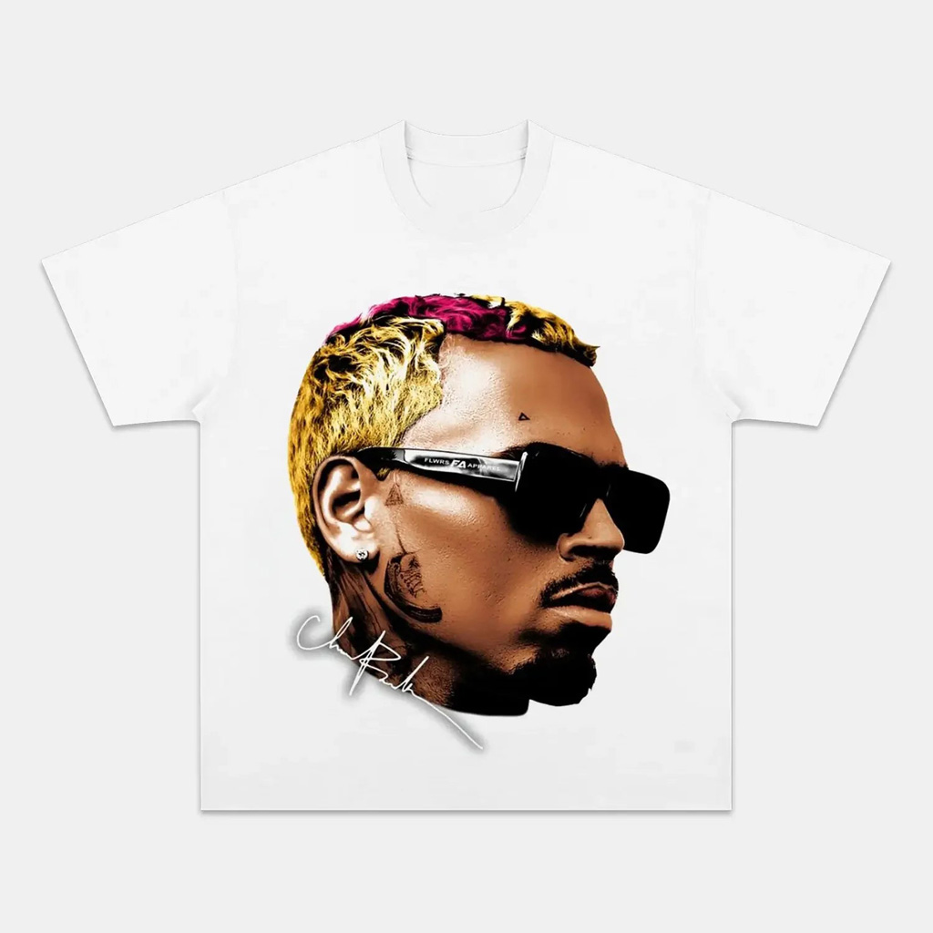 2024 Chris Brown Shirt Vintage Graphic T-Shirt Chris Brown Merch Music Related Gifts For Guys