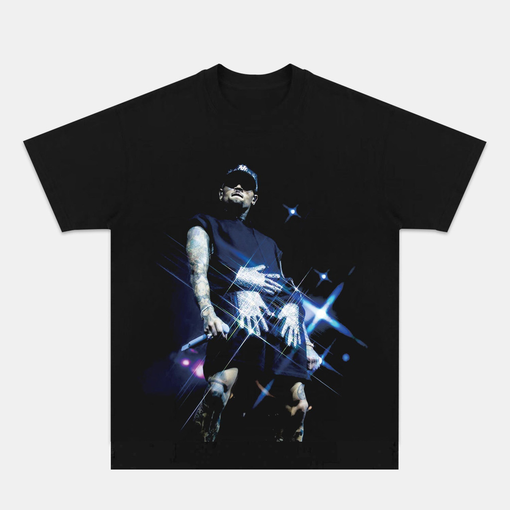 2024 Chris Brown V2 Graphic T-Shirt Chris Brown Merch Gift Ideas For Music Lovers