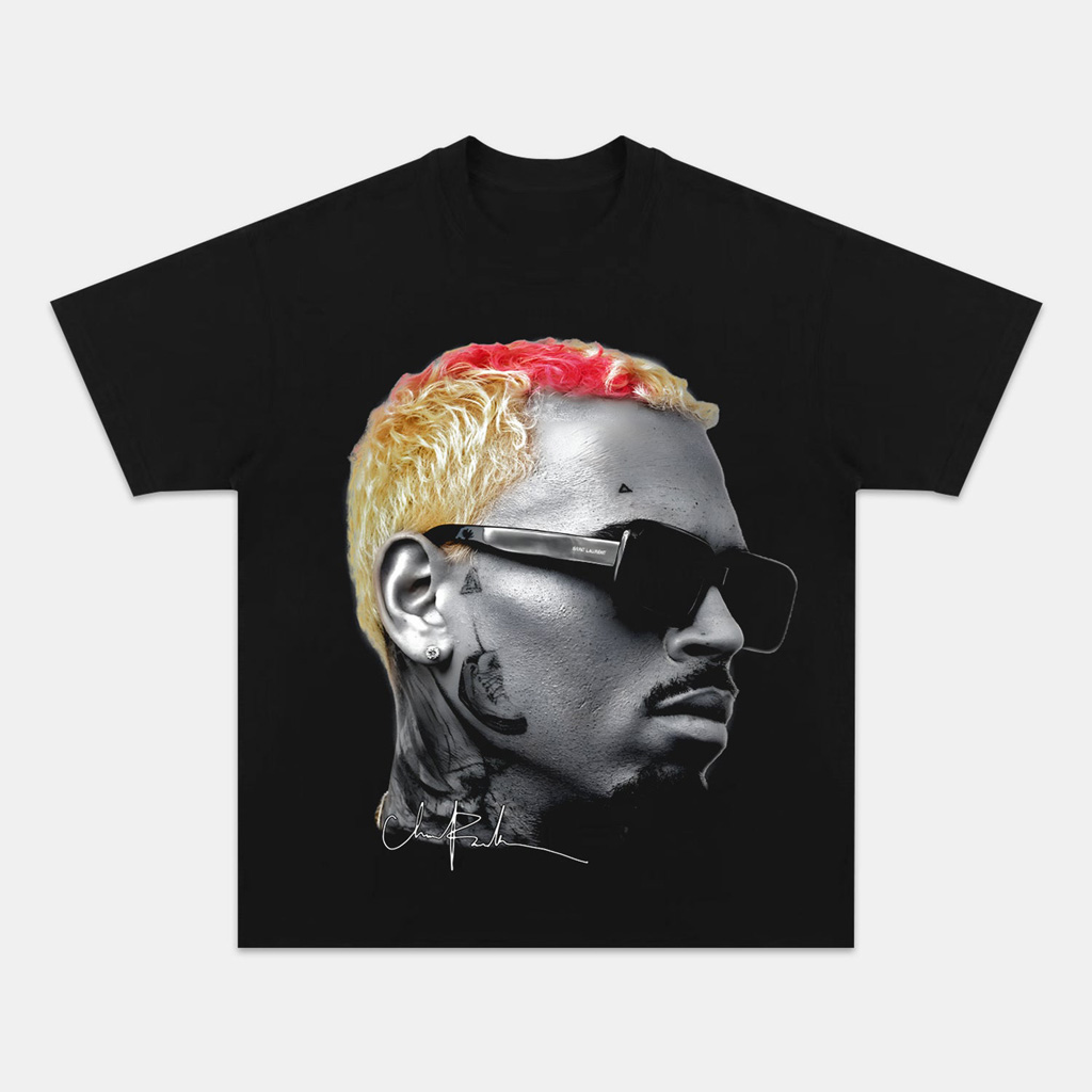 2024 Chris Brown Vintage Graphic T-Shirt Chris Brown Merch Cool Gifts For Music Lovers