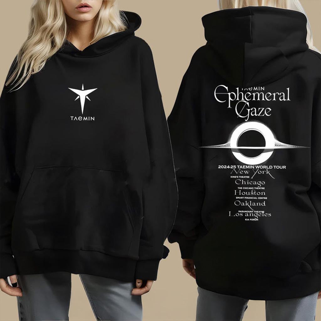 2024 Taemin Ephemeral Gaze Hoodie Ephemeral Gaze Taemin World Tour Hoodie Fans Gifts