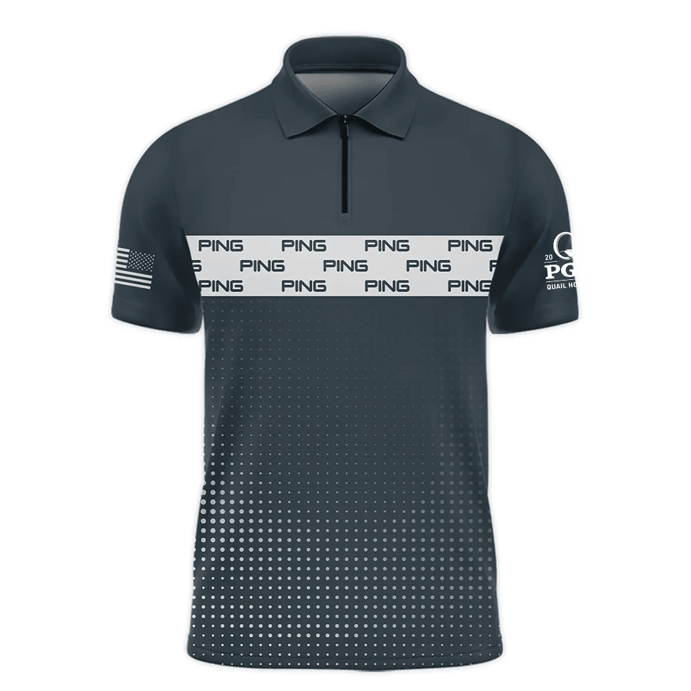 2025 PGA Championship Ping Zip Polo Shirt PGA Championship 2025 Merch Golf Related Gifts For Dad