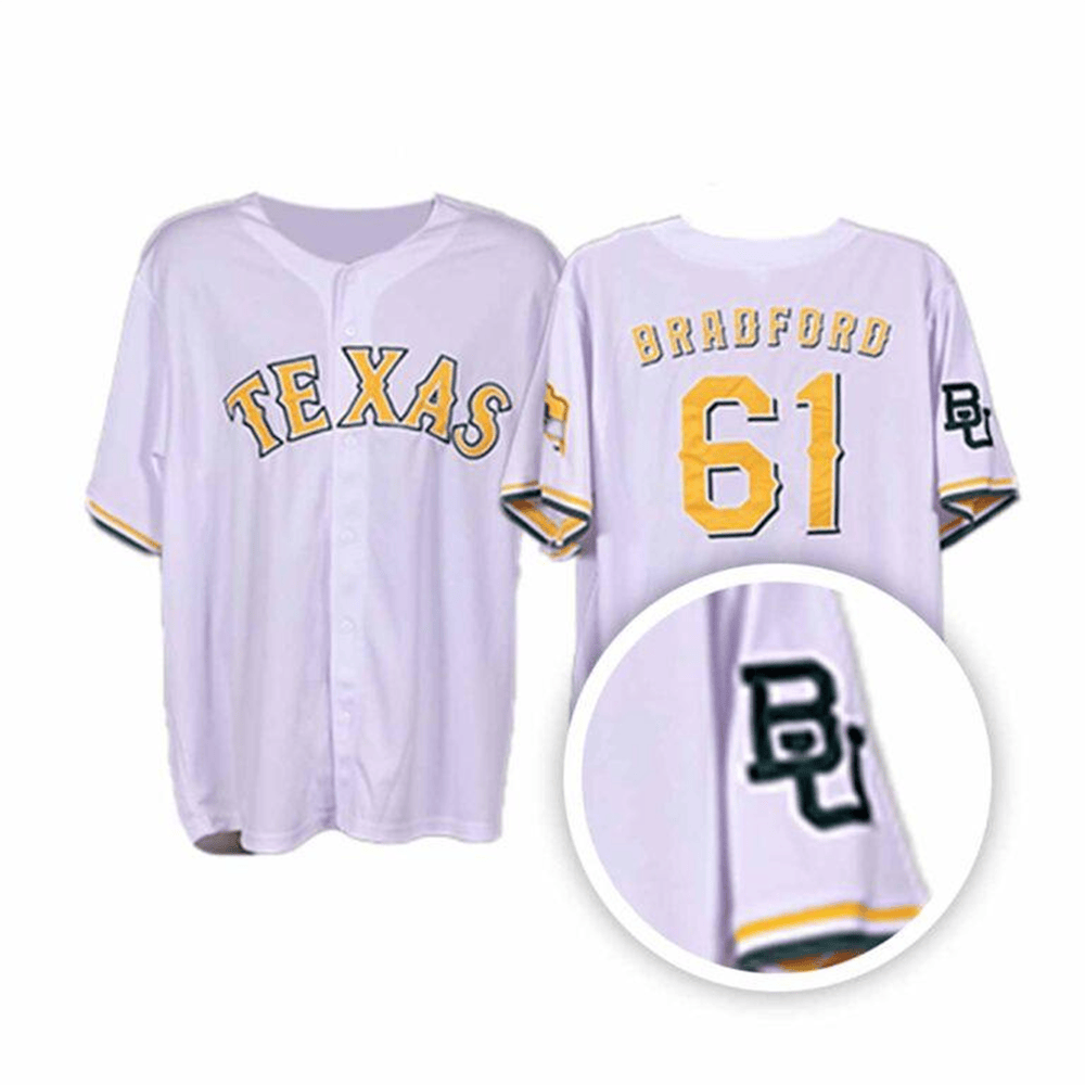 2025 Rangers Baylor Night Jersey Bears Spirit Baseball Shirt Texas Rangers Merch