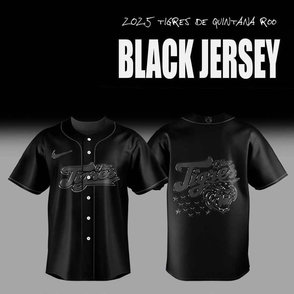 2025 Tigres De Quintana Roo De Vuelta En Jersey MLB Merch Baseball Enthusiast Gifts