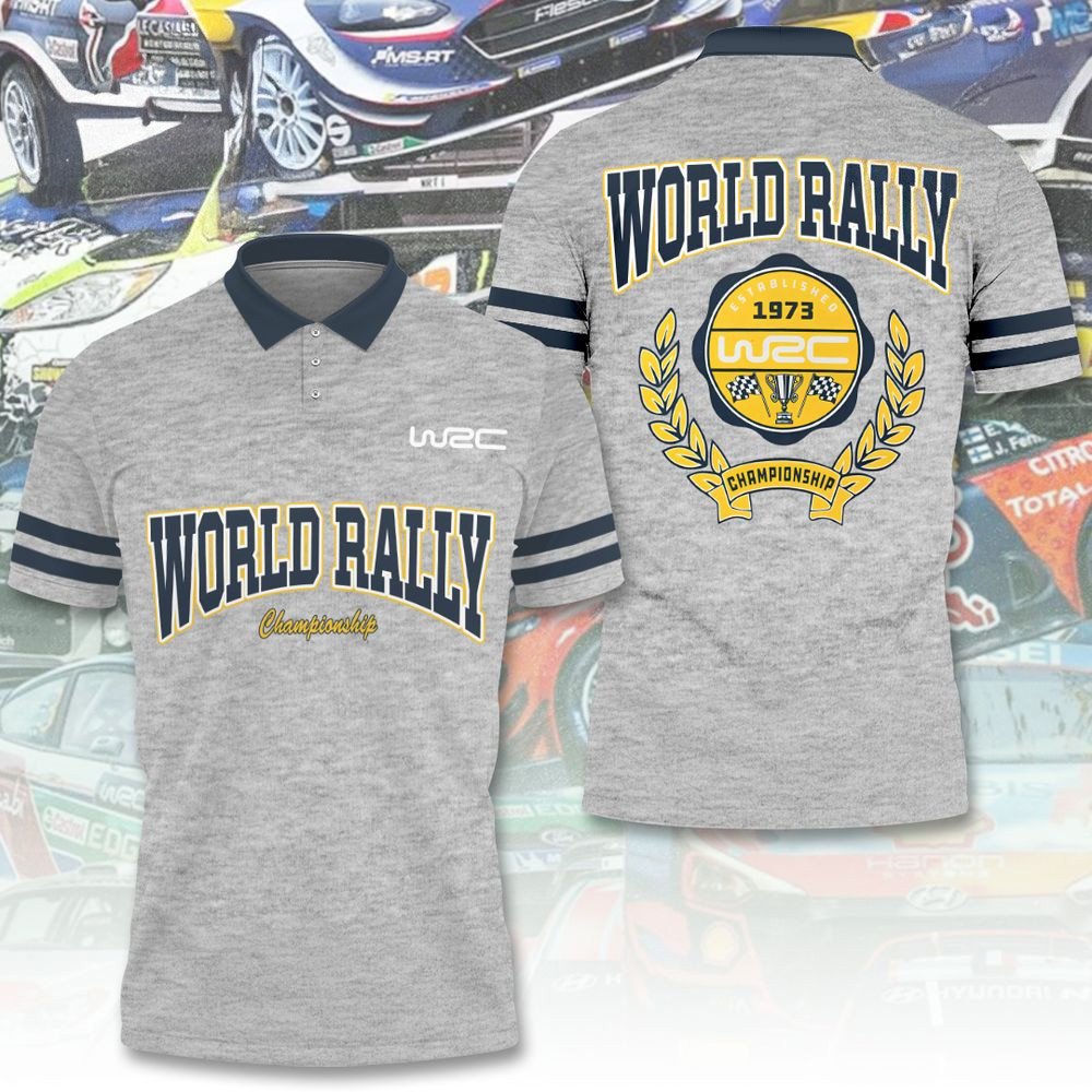 2025 World Rally Championship Special Polo Shirt Father's Day Gifts For Husband