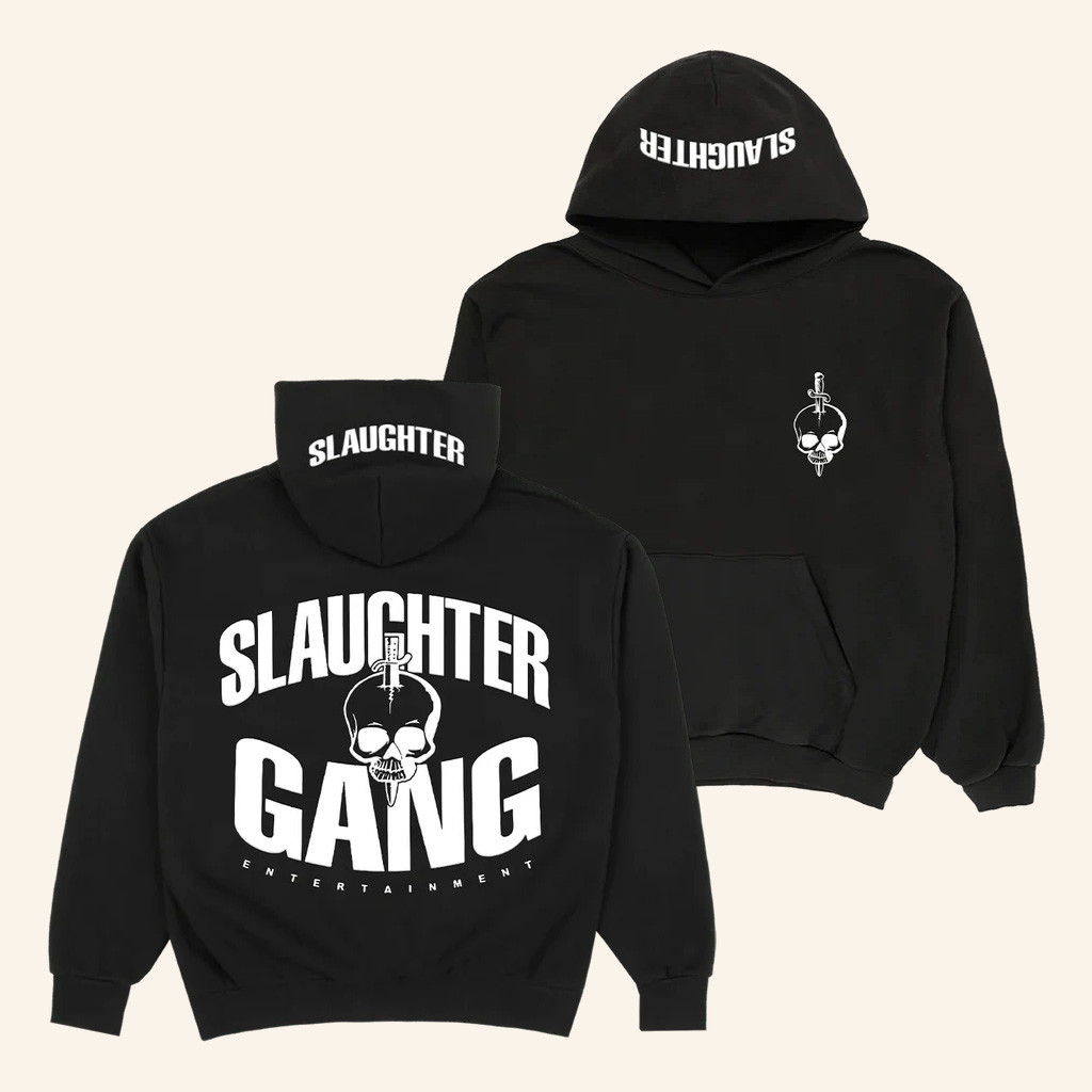 21 Savage Merch Slaughter Gang Hoodie For Fans Gifts For Rapper