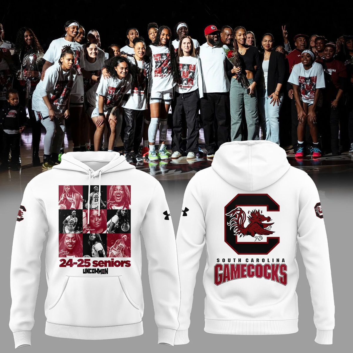 24 25 Seniors South Carolina Gamecocks Hoodie Best Gifts For Football Fans