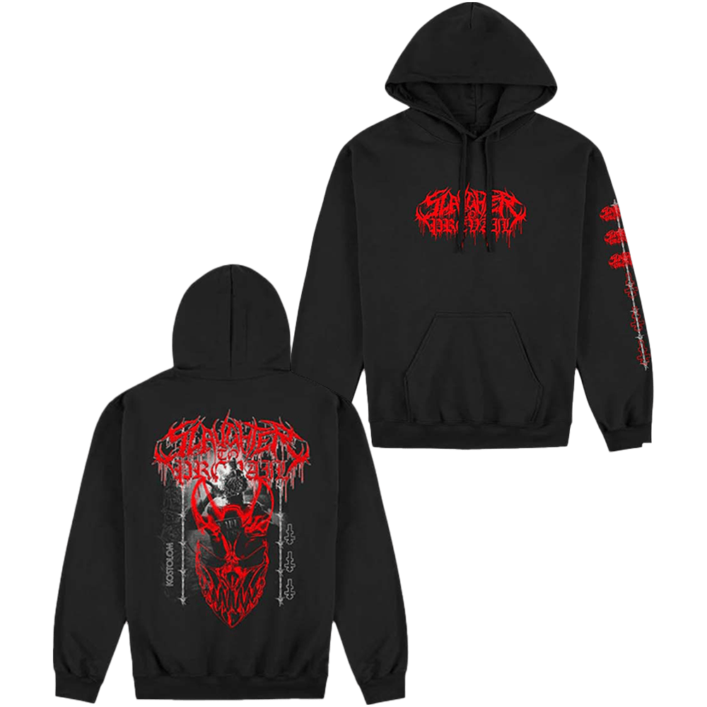 24hundred Merch Demolisher Hoodie Black 24hundred Hoodie Best Father's Day Gifts