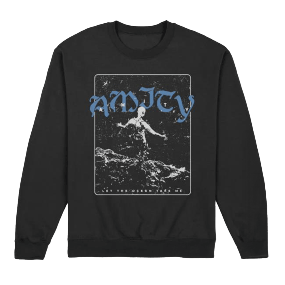 24hundred Merch The Amity Affliction Ltotm Cover Black Sweatshirt Great Father's Day Presents