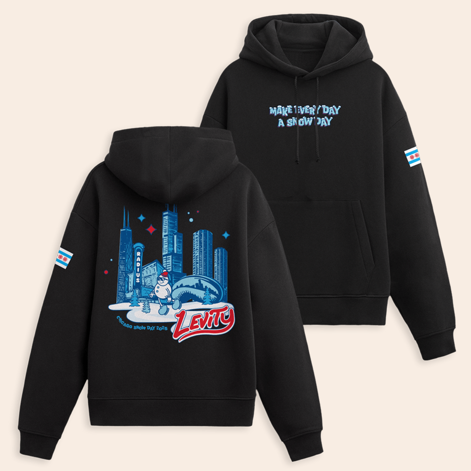 2555 Levity Snow Day 2025 Hoodie Levity Merch Cool Mother's Day Gifts Father's Day Gifts For Him