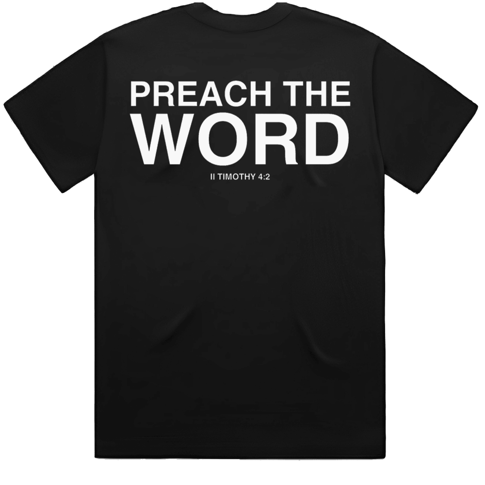 2819 Merch 2819 Church Merchandise Preach The Word T-Shirt Gifts For Father's Day Ideas