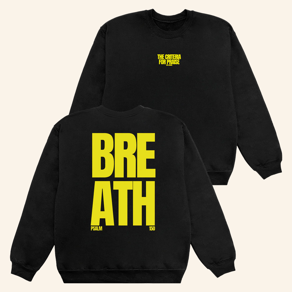 2819 Merch Breath Yellow Black Sweatshirt Gifts For Boyfriend