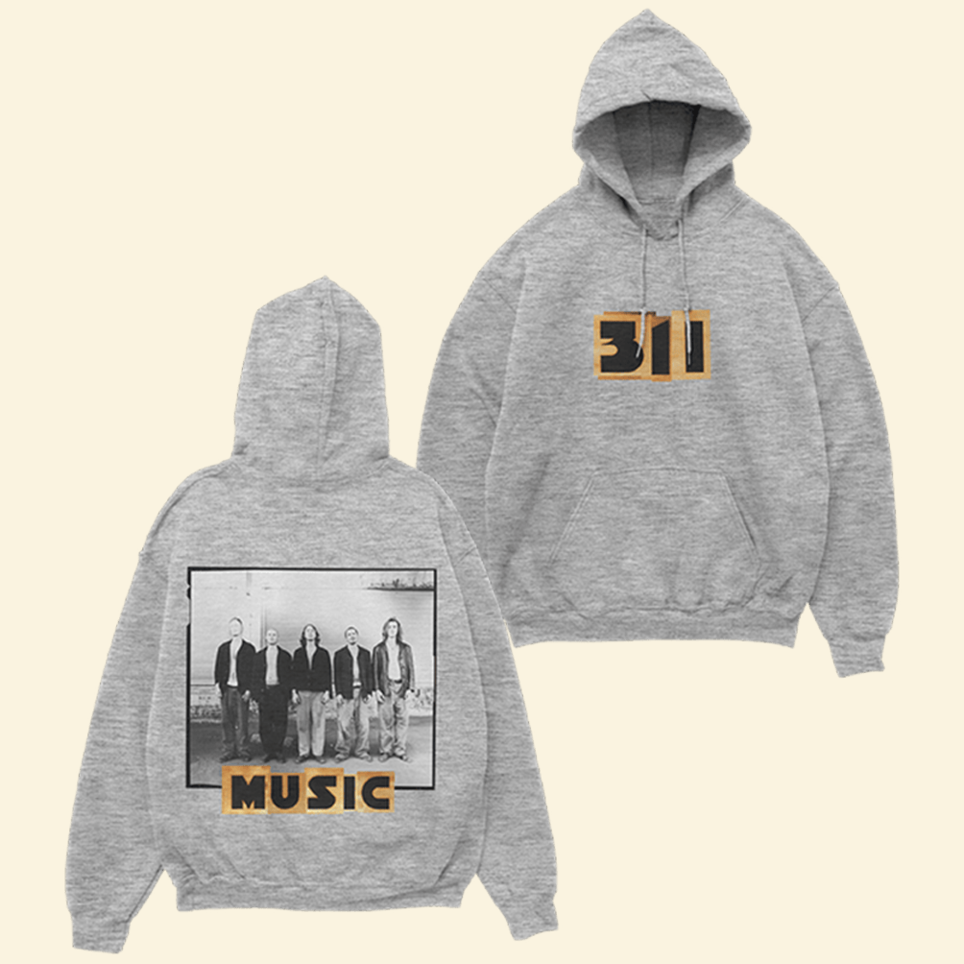 311 Band Photo Music Hoodie 311 Merch Birthday Gifts For Band Fans Anniversary Gifts For Men