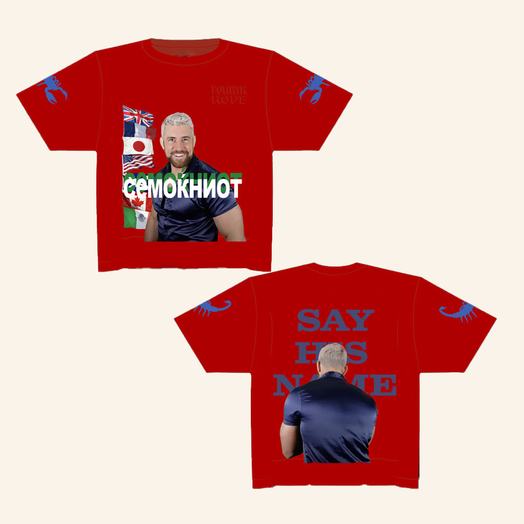 4Th Rope Merch Red Joe Hendry TNA Fourth Rope T-Shirt Gift Ideas For Fans