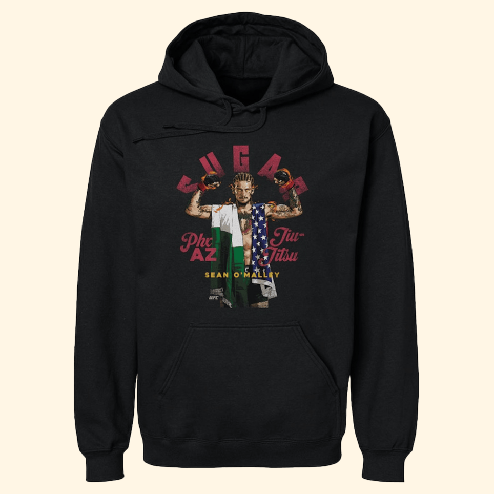 500 Level Black Sean O'Malley Hoodie Suga Sean Merch Father's Day Presents For Husband