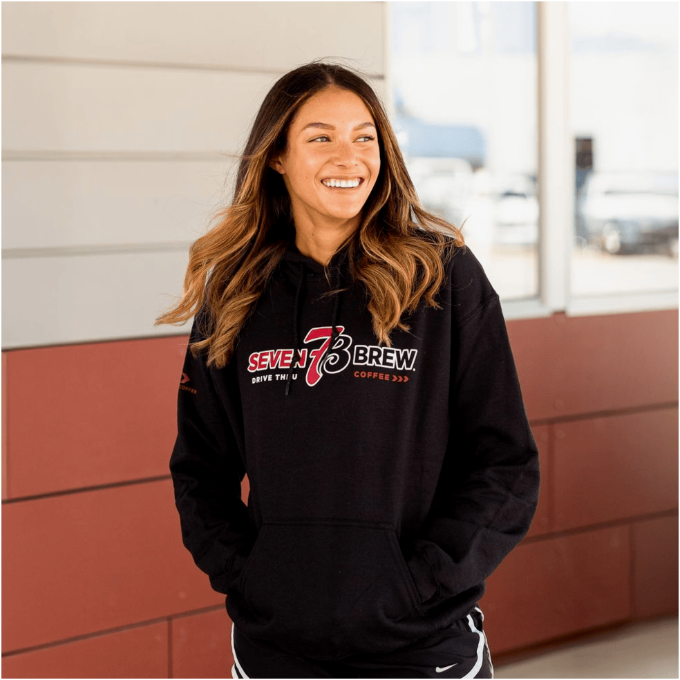 7brew Merch 7 Brew Logo Hoodie Best Father's Day Gifts For Dad Birthday Gifts For Friends