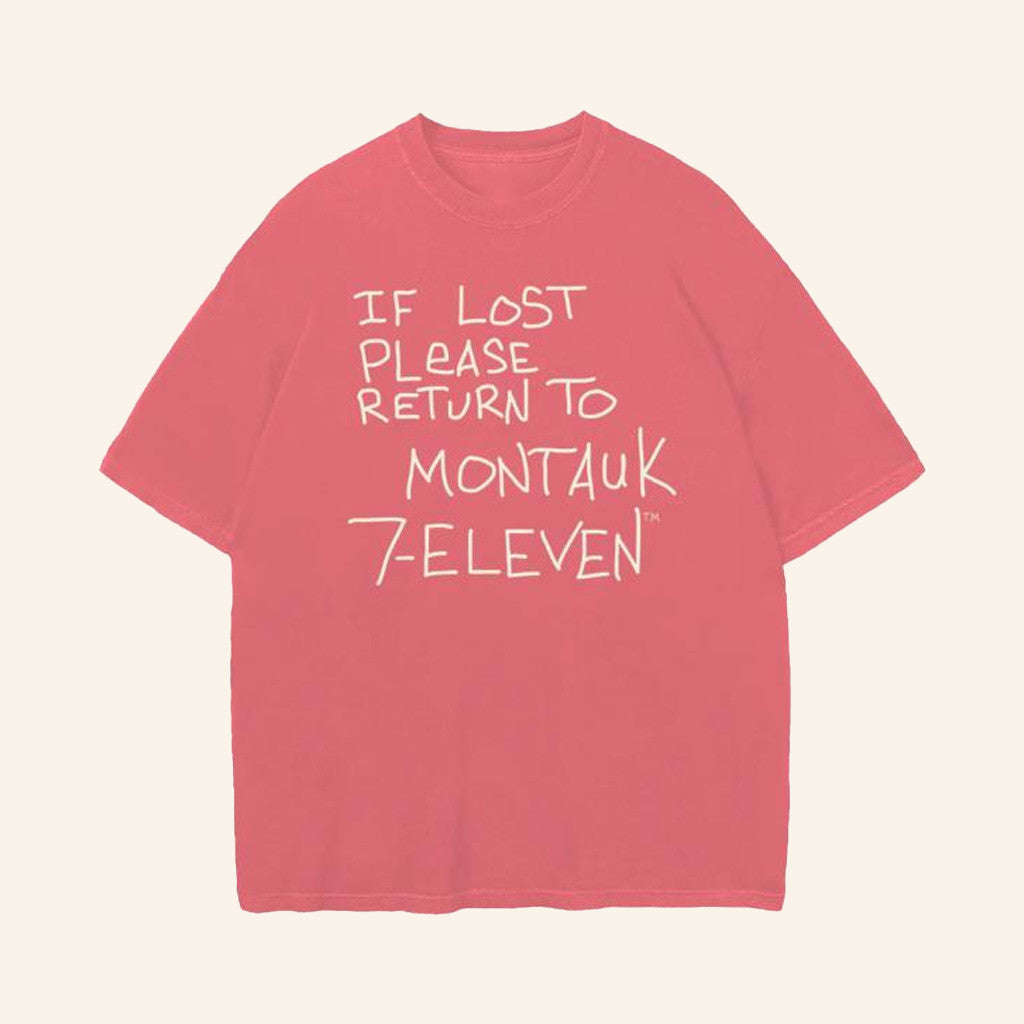 7Collection Merch If Lost Return To Montauk 7 Eleven Shirt Gifts For Wife
