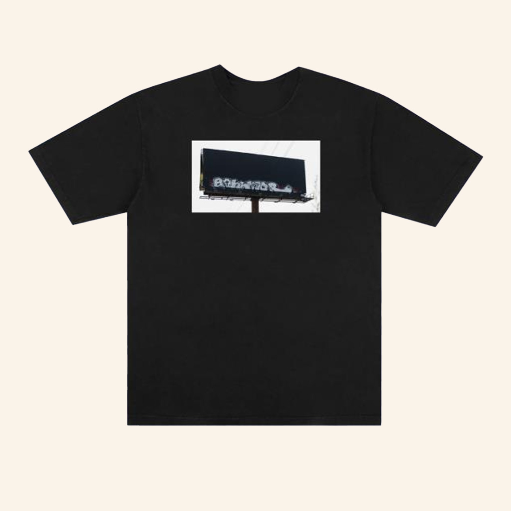 8THWNDR Merch Billboard T-Shirt Black Birthday Gift Ideas For Husband
