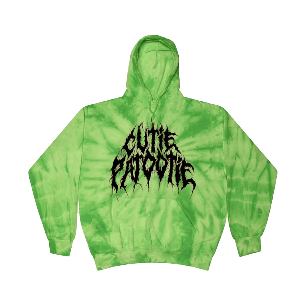 A Good Cult Merch Green Tie Dye Cutie Patootie Hoodie Gifts For Dads Who Have Everything