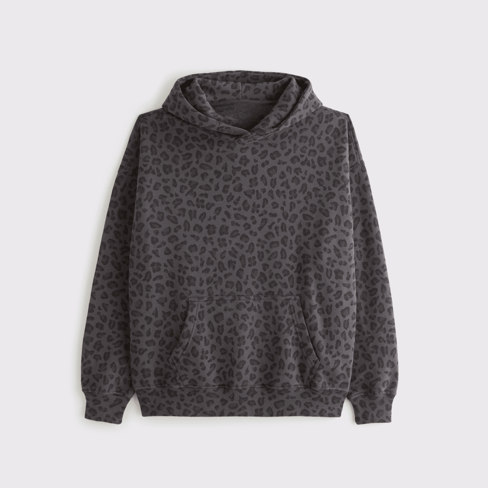 Abercrombie Leopard Hoodie A And F Black Cheetah Hoodie Trendy Streetwear Camo Styles