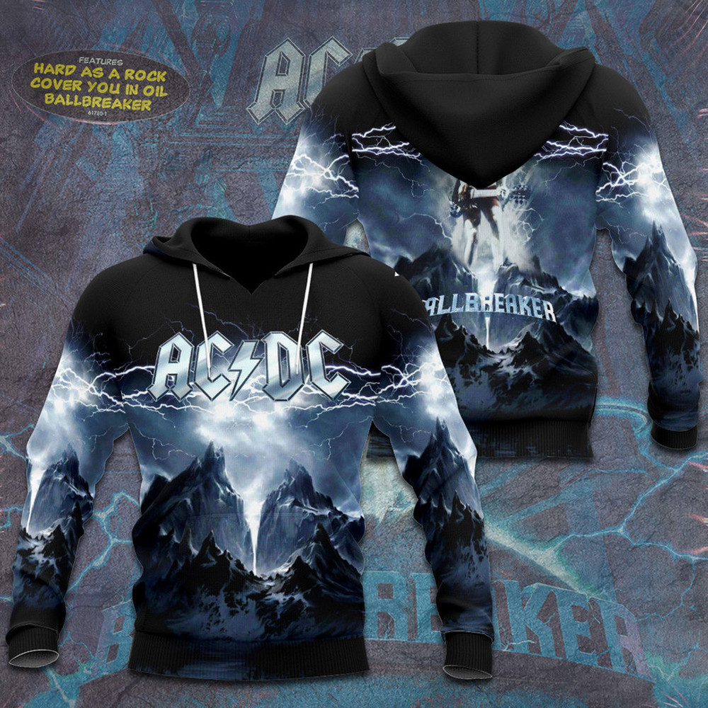 AC DC Pwr Up Tour 2025 Hoodie ACDC Hoodie Gifts For Rock Band Fans
