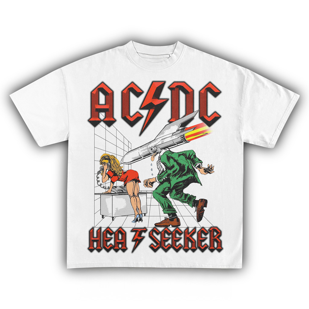 ACDC Heat Seeker T-Shirt ACDC Merch Christmas Presents For Girlfriend